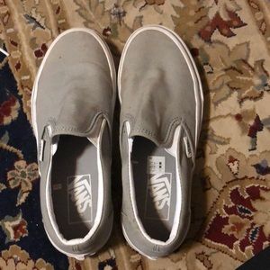 Women’s gray vans!